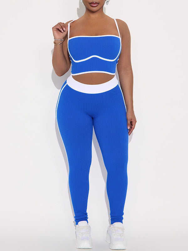Piping Cami Top & Pants Set
