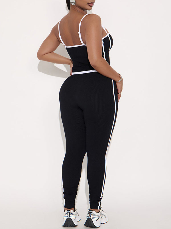 Piping Cami Top & Pants Set