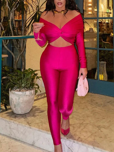 Solid Cutout Jumpsuit