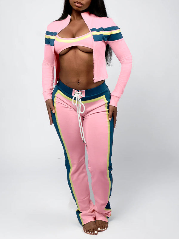 Indiebeautie Colorblock Three-Piece Set