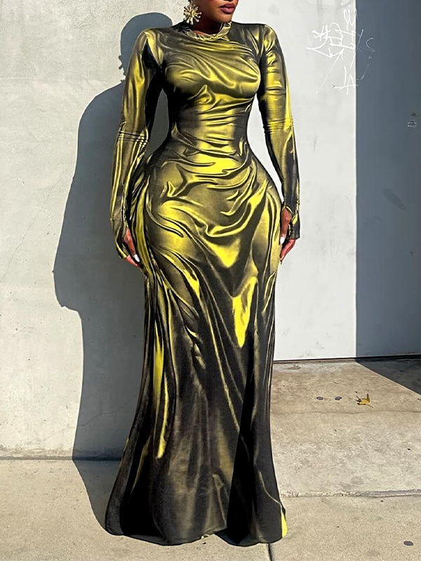 Printed Maxi Dress