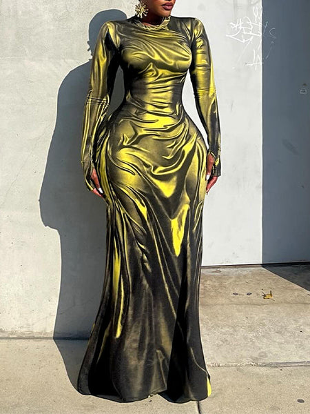 Printed Maxi Dress