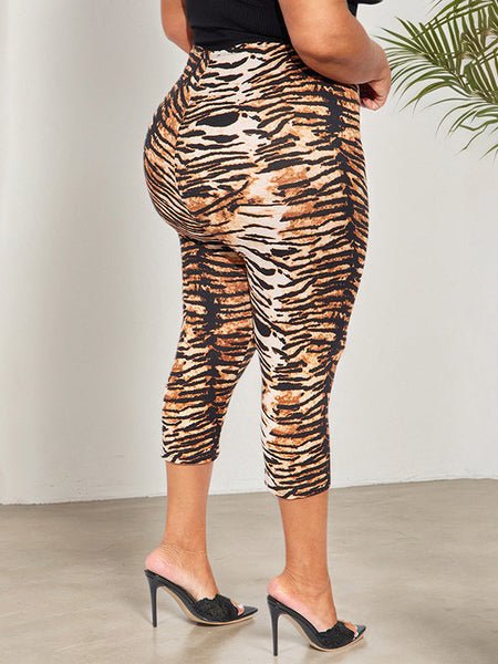Printed Capris Pants