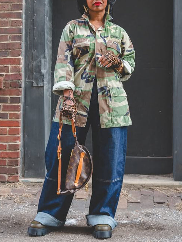 Camo Cargo Jacket