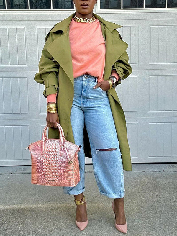 Solid Long Trench