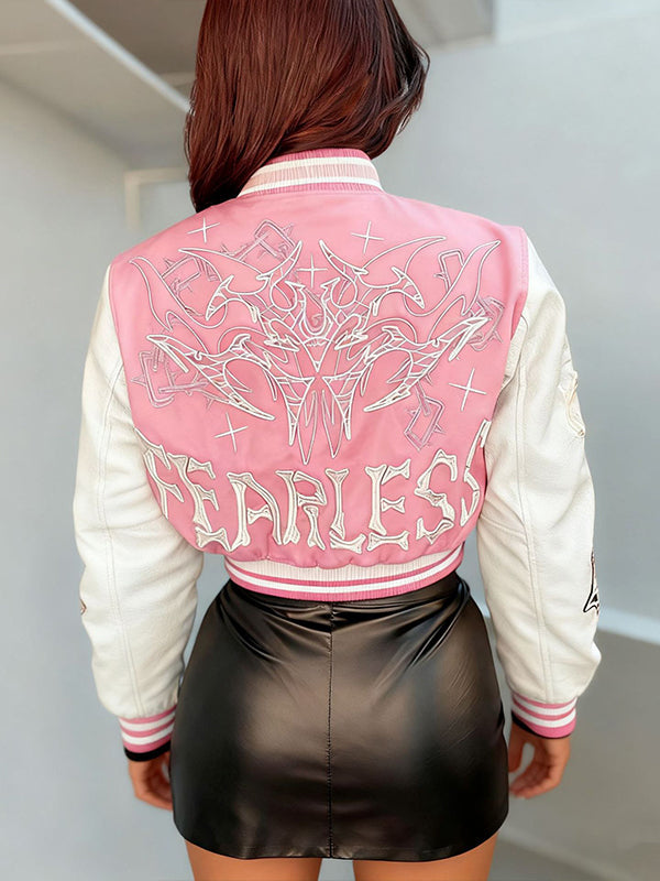 Printed Bomber Jacket