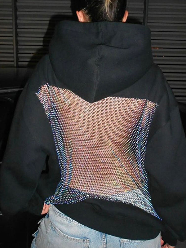 Mesh Combo Hoodie