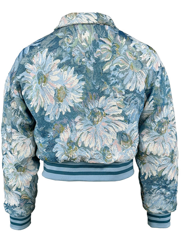 Printed Bomber Jacket