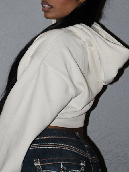 Printed Pullover Hoodie