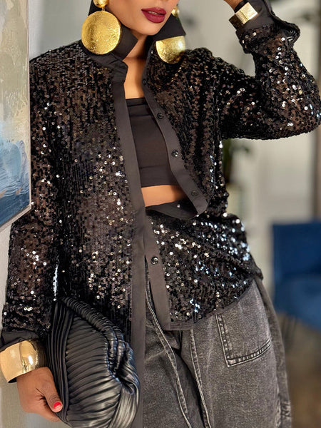 Sequin Shirt