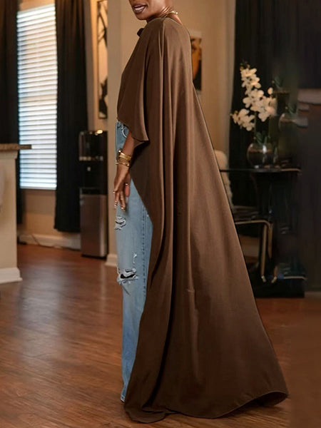 High-Low Sheer Tunic Top