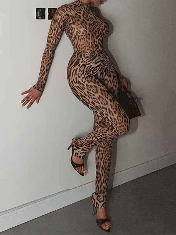 Leopard Top & Pants Set