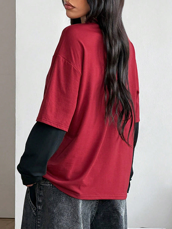 Printed Combo Tee
