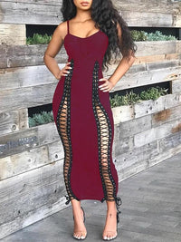 Indiebeautie Lace-Up Cami Dress