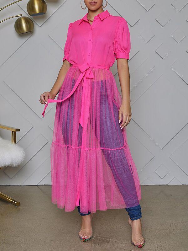indiebeautie Tulle Combo Tunic