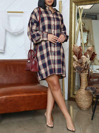 Plaid Shirt Jacket