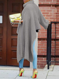 Indiebeautie Knit Turtleneck Tunic Top