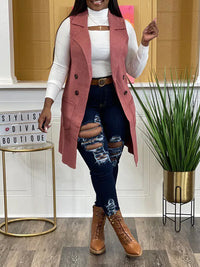 Indiebeautie Knit Lapel Vest