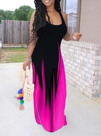 Printed Tank Dress