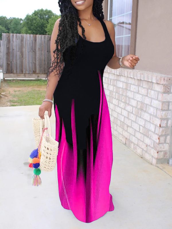 Printed Tank Dress