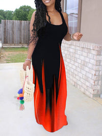 Printed Tank Dress