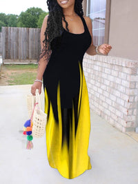 Printed Tank Dress