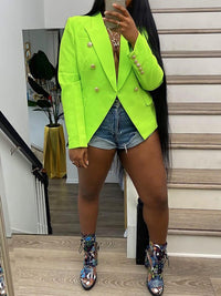 Indiebeautie Double-Breasted Blazer