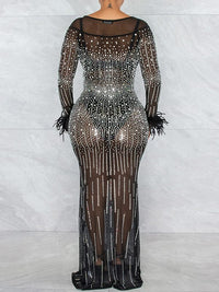 Indiebeautie Studded Sheer Dress