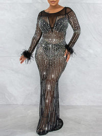 Indiebeautie Studded Sheer Dress