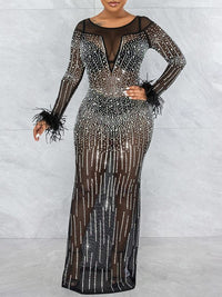 Indiebeautie Studded Sheer Dress