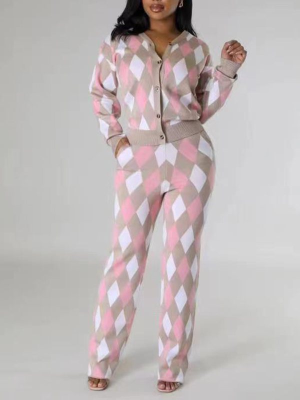 Indiebeautie Diamond Knit 2PC Set