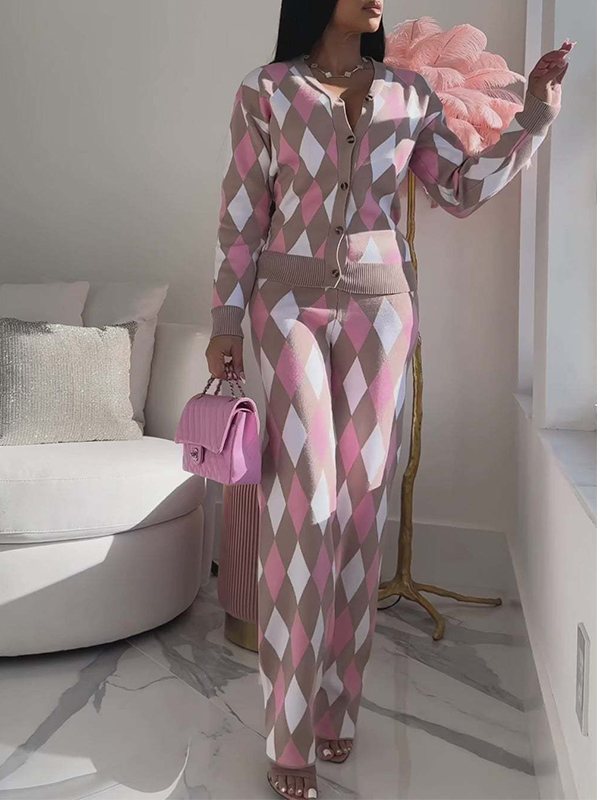 Indiebeautie Diamond Knit 2PC Set