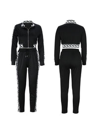 Printed Combo Jacket & Pants Set
