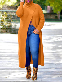 Knit Slit Tunic Top