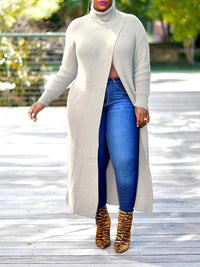 Knit Slit Tunic Top