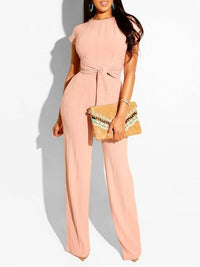 Ribbed Tied Top & Pants Set